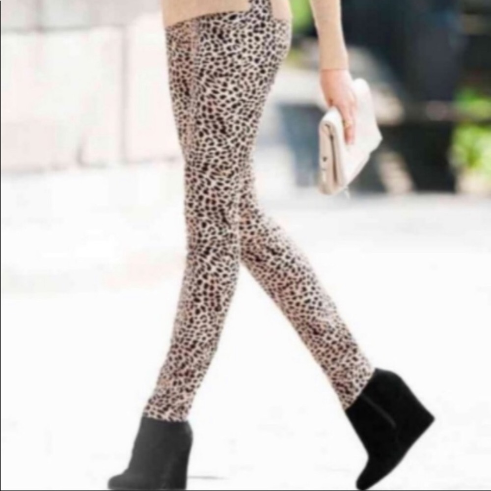 Victoria's Secret cheetah mid-rise siren pant